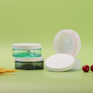 Vente en gros de pots en verre transparent de 100 g, pot en verre à large ouverture personnalisé pour crème pour le visage avec couvercle - Product Image 3