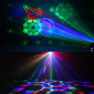 Nueva Llegada Mini Bola Mágica 5 en 1 DMX512 con Láser y Luces LED para Escenario con Efectos RGB para Discoteca, Bar, DJ - Product Image 3