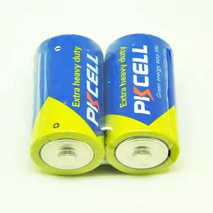 pkcell primary d size r20p 1.5v um1 carbon zinc battery from shenzhen factory
