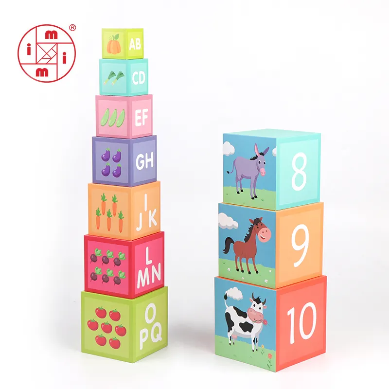 Alphabets Numbers Flash Cards Toddlers ABC Learning Wooden Letters Numbers Anima Preschool Learning Montessori Educational Toys