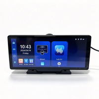 Autoradio multimédia 10,26 pouces avec Android Auto, CarPlay, moniteur 4K, caméra embarquée 1080P, caméra de recul sans fil et MirrorLink