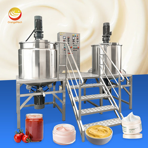 Máquina Homogeneizadora, Mezcladora y Emulsionadora ORME de 500l para Aceite, Agua, Loción, Mayonesa, para la Elaboración de Crema Cosmética - Product Image 1