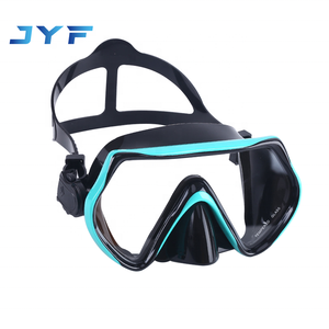 Marchio JYF vendita diretta <span class=keywords><strong>per</strong></span> adulti occhiali da nuoto <span class=keywords><strong>per</strong></span> immersioni in Silicone <span class=keywords><strong>mare</strong></span> maschera da immersione attrezzatura subacquea attrezzatura con vetro temperato - Product Image 1