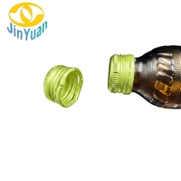 Tapas de Aluminio ROPP 28 con Anillo Antirrobo Integrado, Cierres Reutilizables para Botellas de Neutracéuticos, Concentrados de Jugos y Esenciales