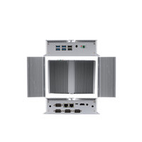 Ordinateur industriel embarqué sans ventilateur EVUC Intel N100, 4 ports COM RS232/RS485, double Ethernet Gigabit, prise en charge Type-C M.2, large stock disponible