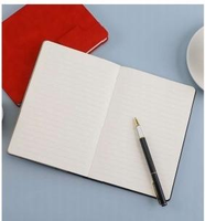 Carnet A5 en PU avec porte-stylo, agenda professionnel personnalisable pour le bureau, l'école et les fournitures scolaires