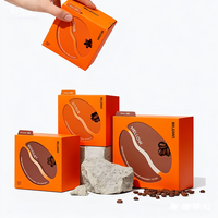 Sac d'emballage de thé en carton avec Logo personnalisé, sac d'emballage de thé en carton Kraft, boîte cadeau goutte à goutte pour café