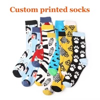 Chaussettes amusantes en coton de haute qualité pour Halloween, vente en gros, chaussettes tendance