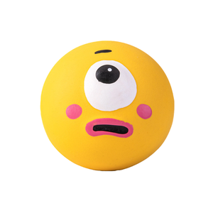 Juguete para masticar <span class=keywords><strong>perro</strong></span> con globo ocular grande de dibujos animados divertidos y bonitos, goma ecológica con función de chirriador para mascotas - Product Image 3