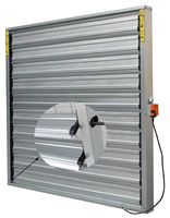 Eakor Persiennes de ventilation en boîte galvanisées durables de haute qualité à contrôle automatique pour les fermes avicoles en serre