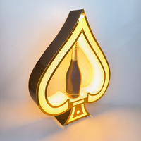 Affichage commandé rechargeable de Glorifier de transporteur de présentateur de bouteille de LED de logo personnalisé pour la boîte de nuit