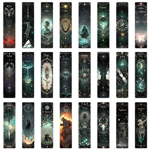 24 pezzi 12 costellazione zodiacale segni astrologia segno di <span class=keywords><strong>libro</strong></span> <span class=keywords><strong>divinazione</strong></span> - Product Image 3