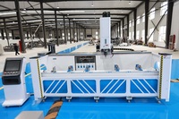 Centro de Perforación y Fresado CNC de Perfil de Aluminio de 4 Ejes Totalmente Automático con Servomotor 0 °   hasta 180 °