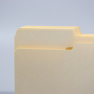 Văn Phòng Tùy Chỉnh 1/3 Cắt Top Tab <span class=keywords><strong>A4</strong></span> Kích Thước Manila Tông Tập Tin Thư Mục, 100 Mỗi Hộp Kích Thước Thư Pháp Manila Organizer - Product Image 2