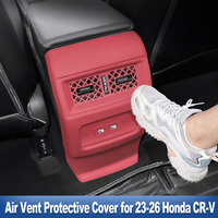 Rücksitz-Kickproof-Matten Silikon-Klimaanlagen-Lüftungsschutz für Honda CRV Zubehör Innenraum 2023 2024 2025 2026