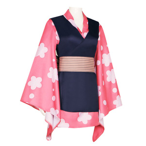 Costume de cosplay Demon Slayer Makomo de Star's Edge, kimono avec masque - Product Image 3