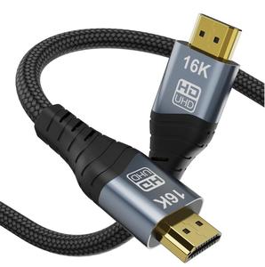 Cable <span class=keywords><strong>HDMI</strong></span> Blindado de Alta Definición 16K 2.2v, 96Gbps, Macho-Macho, 2 Metros - Product Image 6