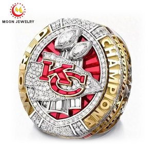 Anillo de Campeonato Personalizado 2026 con Cabeza de León y Corona, Anillo de Campeón de Baloncesto, Fútbol Americano y Hockey sobre Hielo con Incrustaciones de Piedras - Product Image 2