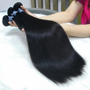 Wholesale Raw Brazilian Hair Bundle Vendor,Raw Virgin Cuticle Aligned Hair Bundles Weave,Double Drawn <strong>Cheap</strong> Human Hair <strong>Extension</strong> - Product Image 6