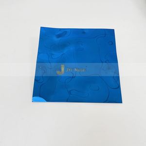 Panneaux muraux décoratifs martelés effet vague d'eau en acier inoxydable 304 JYFMETAL M16 de haute qualité ASTM/JIS/GB, pliage et découpe - Product Image 1