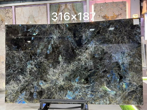 Decorative Stone Slab Blue Emerald <strong>Granite</strong> for Interior Wall Floor - Product Image 5
