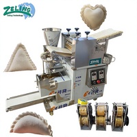 Machine automatique multifonctionnelle pour la fabrication de samosas, empanadas, raviolis et pierogi, en acier inoxydable, de qualité commerciale, avec moule personnalisé et engrenage central.