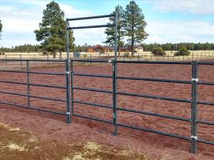 A buon mercato zincato metallo Corral pannello per il bestiame cavalli facilmente assemblato fattoria strada carrabile recinzione rivestimento in polvere alta traliccio <span class=keywords><strong>di</strong></span> <span class=keywords><strong>ferro</strong></span> - Product Image 2