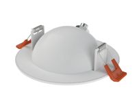 ETL 5 ans de garantie projecteur de plafond de projet Dim to Warm Nickel brossé blanc garniture LED encastré cardan Downlight avec J-box
