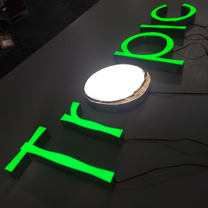 Tùy Chỉnh Made Led Tên Công Ty Và Logo Dấu Hiệu Cửa Hàng Phía Trước Chiếu Sáng Rgb Kênh Dấu Hiệu Led Logo - Product Image 5