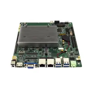 Fodenn Itx Intel Elkhart Lake Celeron J6412 Ddr4 2 * dapat Motherboard opsional Mini industri Pc I3 OEM/ODM