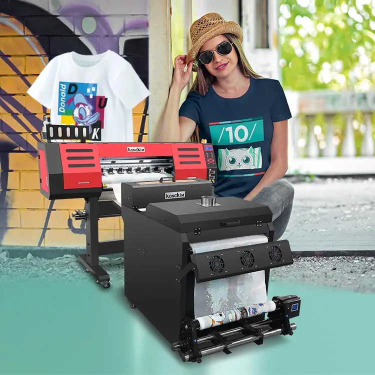 T-shirt print machine dtf printer t-shirt printing machine direct to film printer