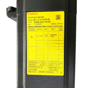 A06B-2401-B105 A06B-1401-B105 AiI 0.5/10000-B Motor de Husillo AC Nuevo Original FANUC - Product Image 2