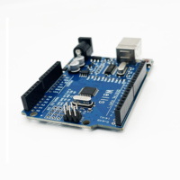 Placa de Desarrollo UNO-R3 de Alta Calidad, Chip CH340G+MEGA328P de 16Mhz para Placa Base UNO R3, Cable USB