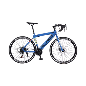 Eurobike Bicicletas de carretera de aleación para Hombre | Bicicleta de carreras todoterreno con 21 velocidades | Cuadro antichoque de 700c y ciclo de horquilla de suspensión bloqueable - Product Image 6