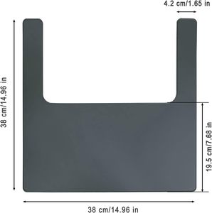 Manteles Individuales de Silicona para Silla Alta, Mantel Individual de Silicona para Mesa, Bandeja de Silicona para Silla Alta, Accesorio para Silla Alta - Product Image 3