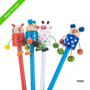Nouveau design nouveauté en bois <span class=keywords><strong>Crayon</strong></span> De Dessin Animé Pour Les Enfants - Product Image 2