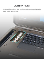 Laptop PC Tangguh Layar Baru 1920x1280 ODM OEM WiFi BT LTE SSD Keyboard Touchpad 1000nits