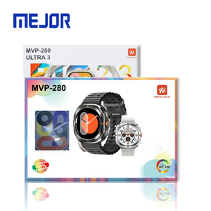 New MVP-280 Không Dây Đồng Hồ Quà Tặng Đặt P9 Kép Smartwatch Tai Nghe 7in1 Thông Minh Đồng Hồ Cộng Với Tai Nghe - Product Image 4
