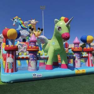 Castillo Inflable Comercial Portátil con Tobogán, Castillo Inflable para Niños con Soplador - Product Image 6