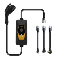 Chargeurs portables EV 7kW 22kW Type 2 CCS Chademo Power Banks Movespeed avec contrôle Wi-Fi via application pour la recharge des véhicules électriques