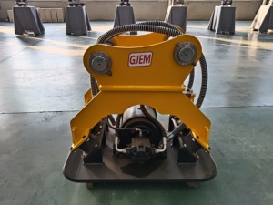 Compacteur de sol hydraulique GJEM de nouvelle conception avec plaque compacteuse, pression de 100-130 bars et débit de 45-85 L/min pour excavatrice de 4 à 10 tonnes - Product Image 5