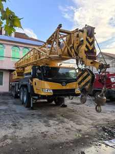 Grue sur chenilles d'occasion XCM-G XCT800 80 tonnes avec moteur, boîte de vitesses et PLC, prête à être expédiée, fabricant chinois, excellente efficacité de levage, longue portée - Product Image 3