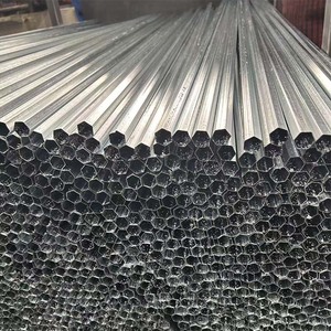 Nhà máy cà chua vườn nho nho cổ phần nhúng nóng mạ kẽm kim loại <span class=keywords><strong>trellis</strong></span> bài En tiêu chuẩn Cắt Uốn dịch vụ Ống lục giác - Product Image 4