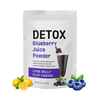 Vente chaude de jus de myrtille de fruits de désintoxication instantanée poudre super verte mélange de baies riches en nutriments