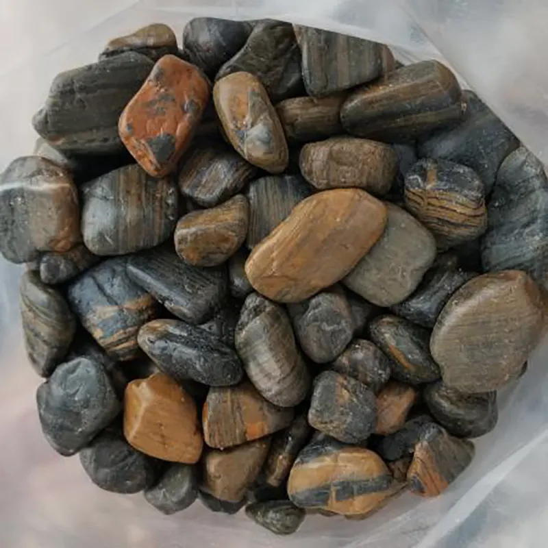High Quality Colored gravel for landscaping garden cheap beautiful pebble wash stone