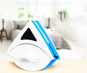 Usine <span class=keywords><strong>aimant</strong></span> verre meilleur triangle 360 degrés lavage des fenêtres verre nettoyage ménage lavage fenêtre essuie-glace <span class=keywords><strong>aimant</strong></span> verre nettoyant - Product Image 6