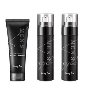 Ensemble de soins de la peau de qualité supérieure pour hommes Marque privée Lotion tonique hydratante réparatrice Ensemble de soins du visage non gras - Product Image 6