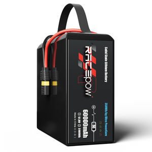 Твердотельный аккумулятор Racepow 14S 51,8 V 60000mAh с длительным сроком службы, аккумулятор для дрона с быстрой доставкой - Product Image 1