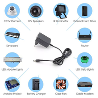 Fabrication en gros d'adaptateurs d'alimentation à commutation 12V 3000mA 36W avec prises, certifiés CCC, FCC, CE