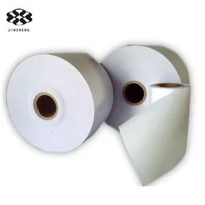 สีขาวจีนผลิต Spunlace Nonwoven โพลีเอสเตอร์ 100% Viscose Non Woven ผ้า